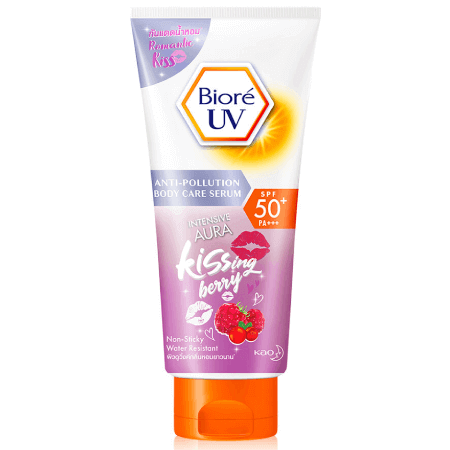 Biore Intensive Aura Kissing Berry SPF50+PA++++,กันแดด,Intensive Aura,Kissing Berry,Intensive Aura Kissing Berry 